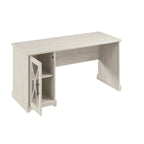 Bureau de style rustique Lennox 60W avec armoire de rangement
