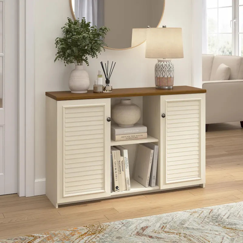 Meuble d'appoint Fairview avec portes et étagères
