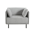 Fauteuil de salon en similicuir Daphne