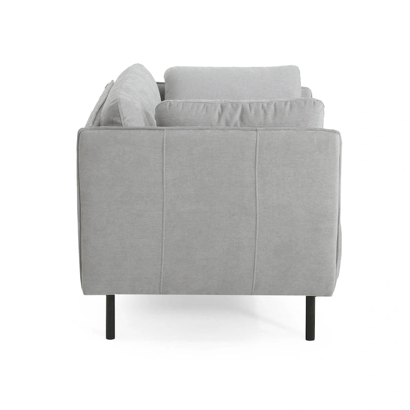 Fauteuil de salon en similicuir Daphne