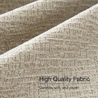 Fauteuil rembourré en chenille