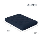 Matelas de futon en mousse à mémoire de forme 10 pouces, taille Queen