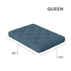 Matelas de futon en mousse à mémoire de forme 10 pouces, taille Queen