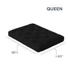 Matelas de futon en mousse à mémoire de forme 10 pouces, taille Queen