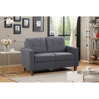 Harrad – Salon 3 pièces touffeté, style milieu de siècle