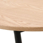 Ensemble de salle à manger 7 pièces en acier noir avec 6 chaises et table Collection Tule