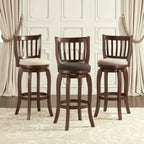 Ali Modern Linen 29-inch High Back Bar Stool Swivel by 