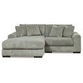 Canapé d'angle Lindyn avec méridienne – 102 larg. x 70 prof. x 38 haut.