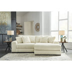 Canapé d'angle Lindyn avec méridienne – 102 larg. x 70 prof. x 38 haut.