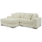 Canapé d'angle Lindyn avec méridienne – 102 larg. x 70 prof. x 38 haut.
