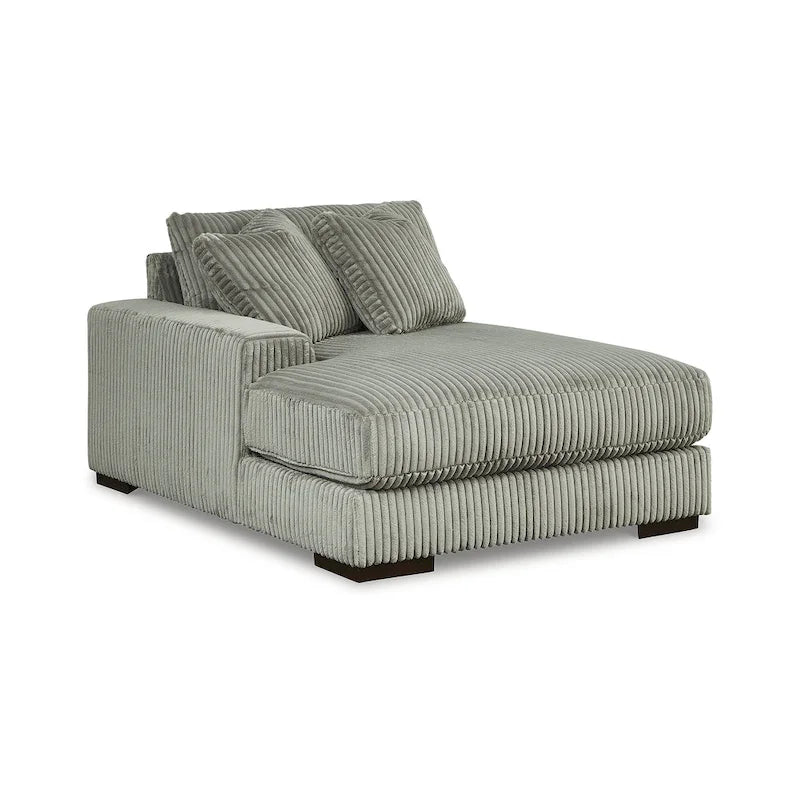 Canapé d'angle Lindyn avec méridienne – 102 larg. x 70 prof. x 38 haut.