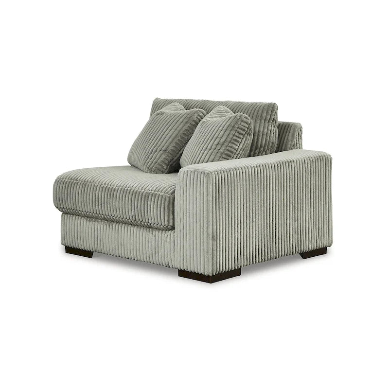 Canapé d'angle Lindyn avec méridienne – 102 larg. x 70 prof. x 38 haut.