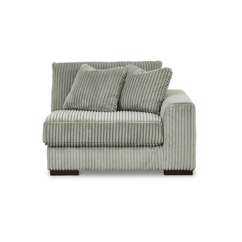 Canapé d'angle Lindyn avec méridienne – 102 larg. x 70 prof. x 38 haut.
