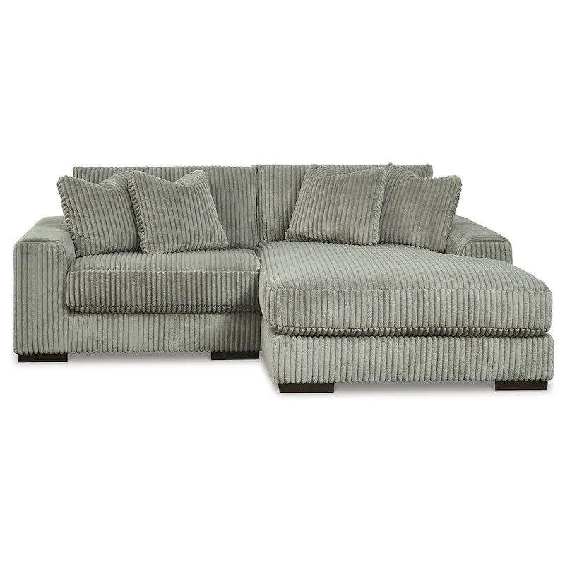 Canapé d'angle Lindyn avec méridienne – 102 larg. x 70 prof. x 38 haut.