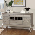  Mora Glam 60 inch Wood Buffet and Sideboard