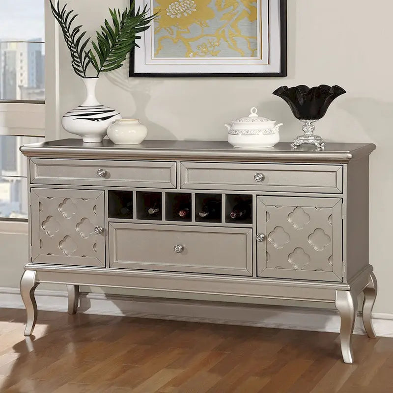  Mora Glam 60 inch Wood Buffet and Sideboard