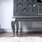 Buffet et vaisselier en bois Mora Glam de 60 pouces