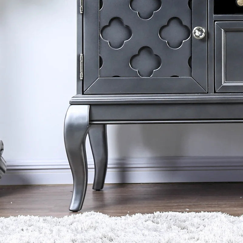 Buffet et vaisselier en bois Mora Glam de 60 pouces
