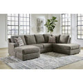  O'Phannon Putty 2-Piece Sectional with Chaise - 125W x 86D x 38H