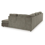 Canapé d'angle O'Phannon Putty avec méridienne - 125W x 86D x 38H
