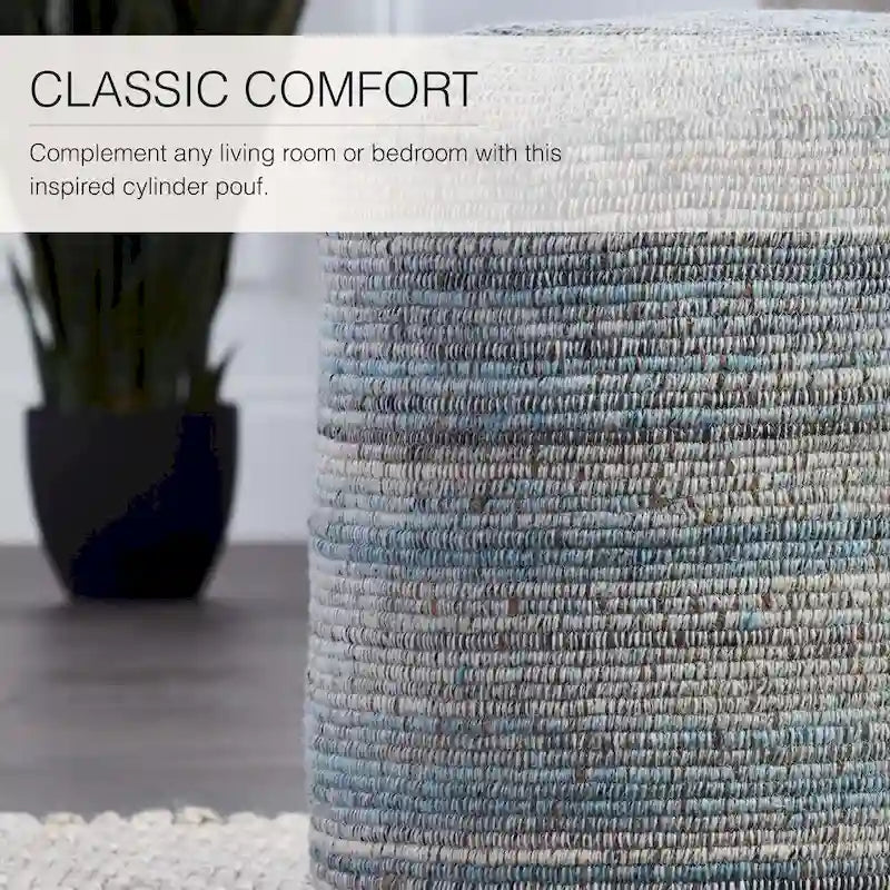 Pouf/coussin de sol Hayes Stripes