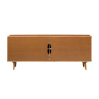 Meuble TV en bois massif de style Mid-Century Modern