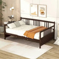 Lit plateforme en bois Hjalta de 25 cm, style mid-century