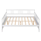 Lit plateforme en bois Hjalta de 25 cm, style mid-century
