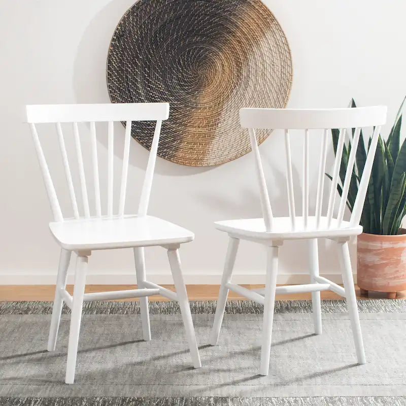 Chaise de salle à manger Signa Spindle Farmhouse - 20 L x 20 P x 33 H - 20L x 20P x 33H