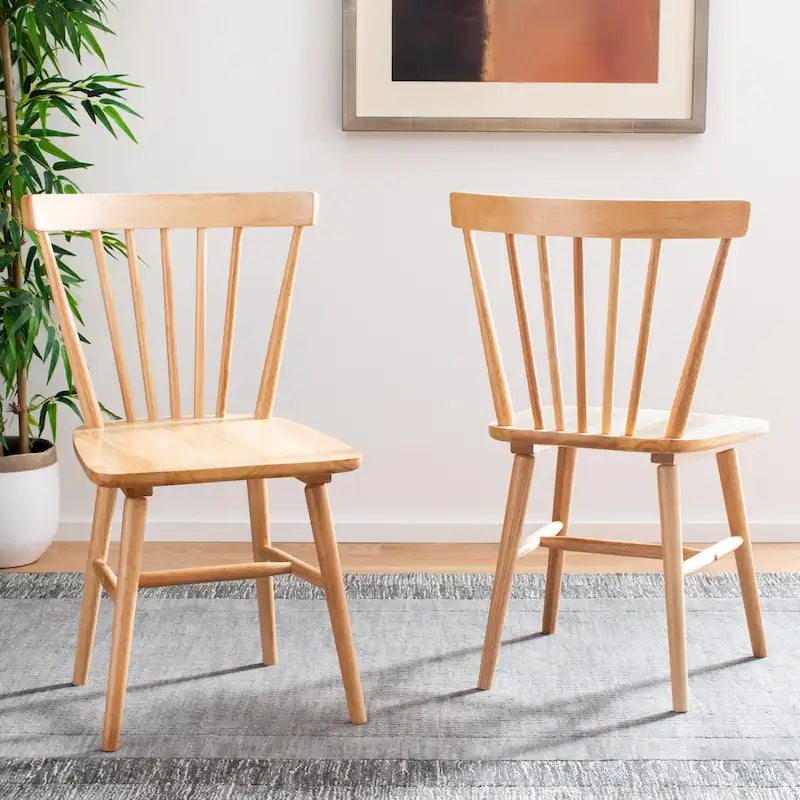 Chaise de salle à manger Signa Spindle Farmhouse - 20 L x 20 P x 33 H - 20L x 20P x 33H