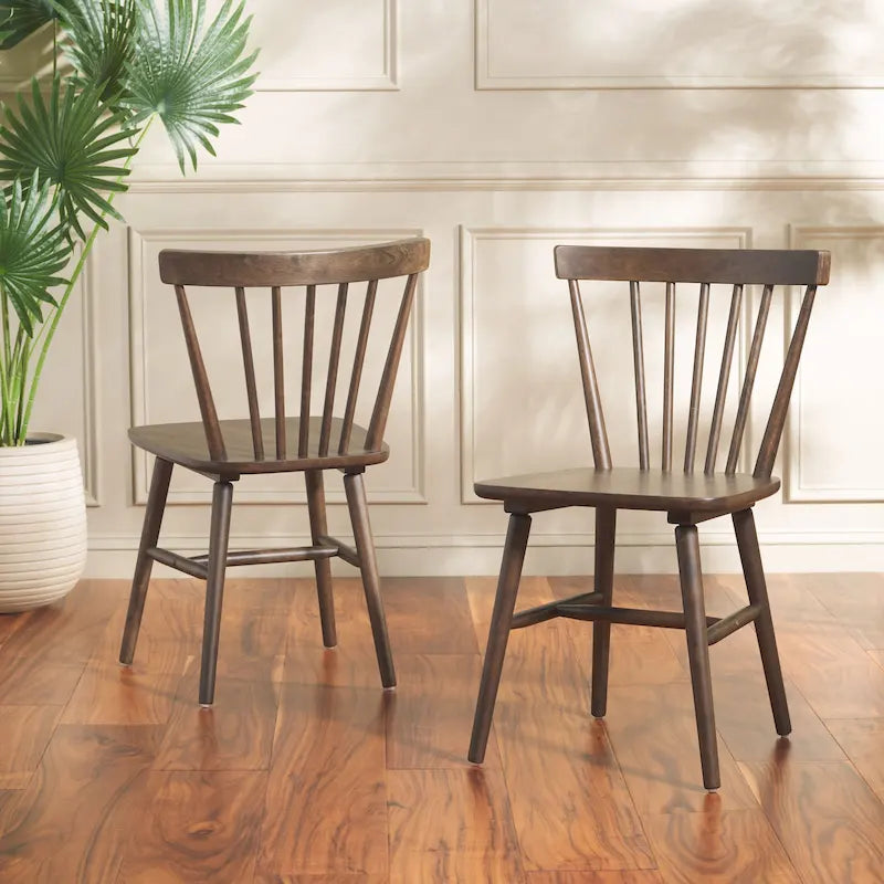 Chaise de salle à manger Signa Spindle Farmhouse - 20 L x 20 P x 33 H - 20L x 20P x 33H