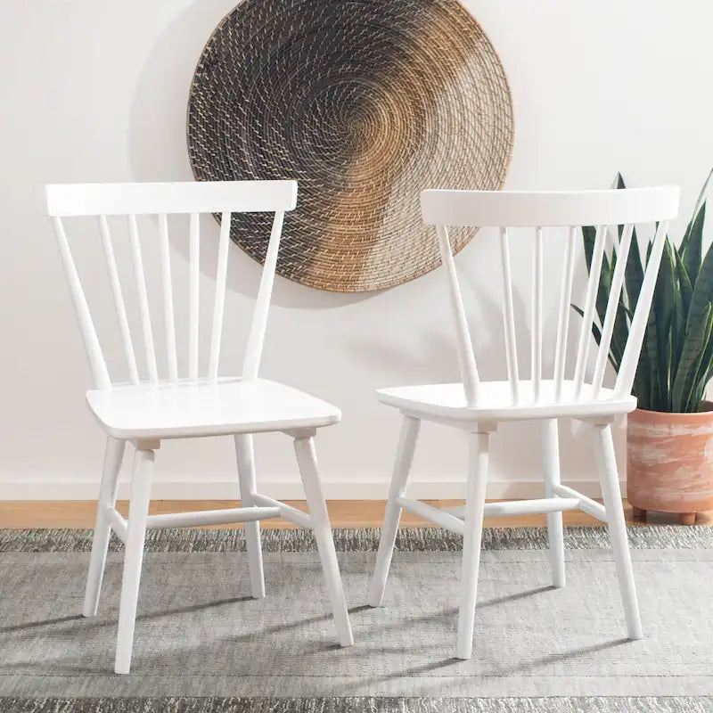 Chaise de salle à manger Signa Spindle Farmhouse - 20 L x 20 P x 33 H - 20L x 20P x 33H