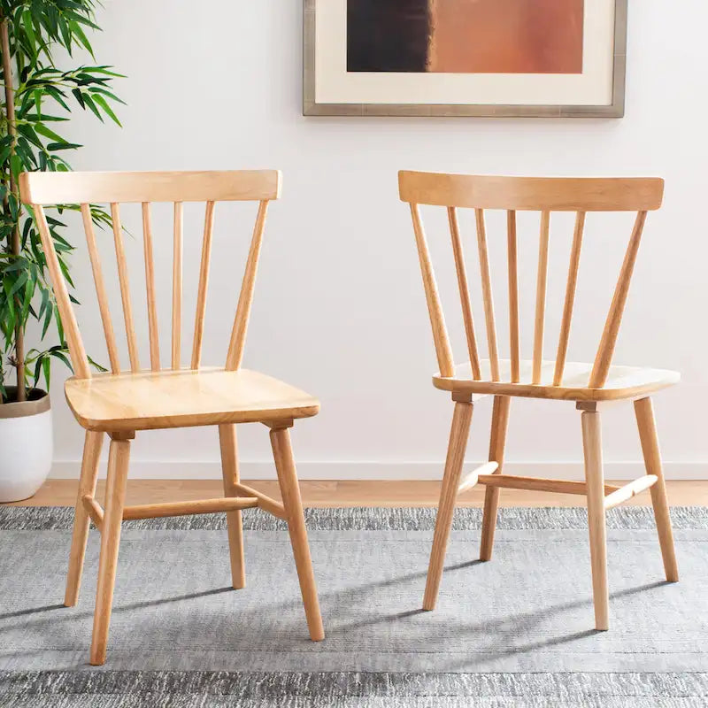 Chaise de salle à manger Signa Spindle Farmhouse - 20 L x 20 P x 33 H - 20L x 20P x 33H