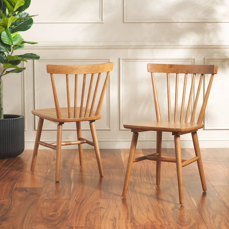 Chaise de salle à manger Signa Spindle Farmhouse - 20 L x 20 P x 33 H - 20L x 20P x 33H