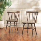 Chaise de salle à manger Signa Spindle Farmhouse - 20 L x 20 P x 33 H - 20L x 20P x 33H