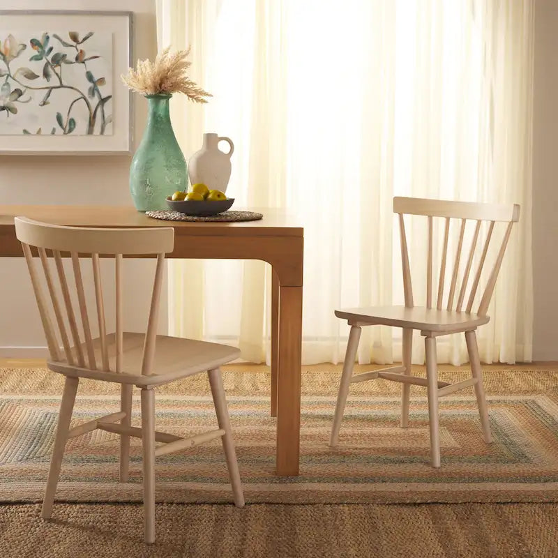 Chaise de salle à manger Signa Spindle Farmhouse - 20 L x 20 P x 33 H - 20L x 20P x 33H