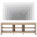 Meuble TV 70 pouces pour TV 75 pouces, console TV de centre de divertissement classique