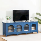 Meuble TV élégant de 71 pouces, meuble de divertissement, support TV