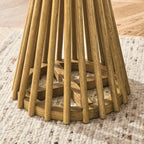 Table basse en bois massif pour salon
