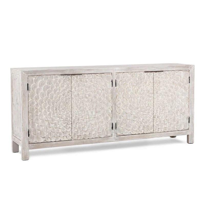 Buffet 4 portes Astrid Crème Vintage