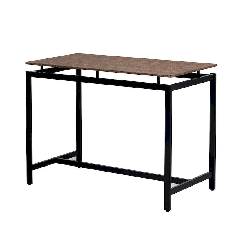 Table de bar compacte 5 pièces moderne avec table et tabourets