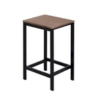 Table de bar compacte 5 pièces moderne avec table et tabourets